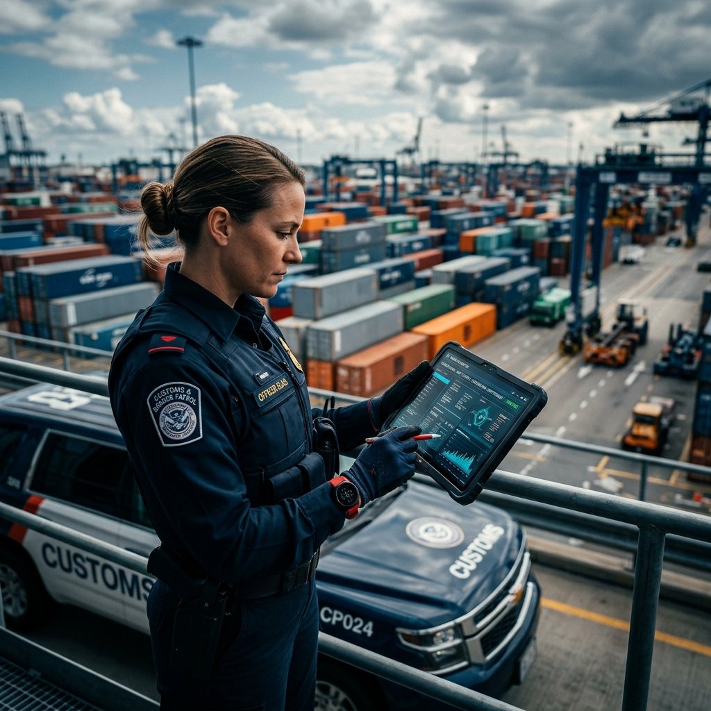 Customs documentation desk